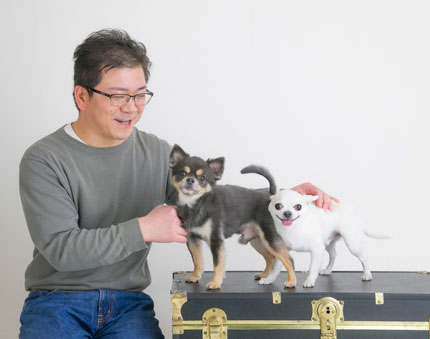 安達 憲一郎 医師の愛犬